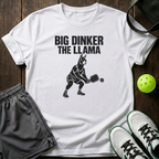 Big Dinker Llama T-Shirt — White
