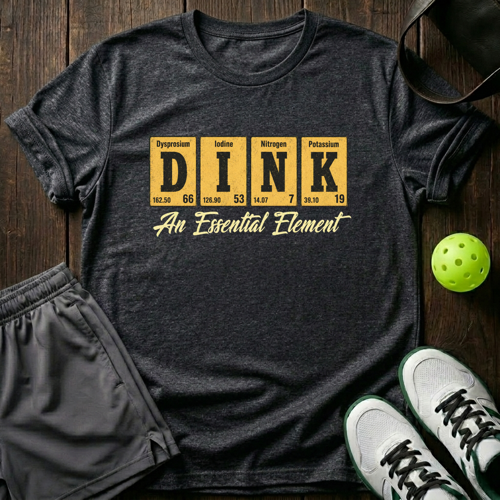 Dink Element T-Shirt — Dark Heather
