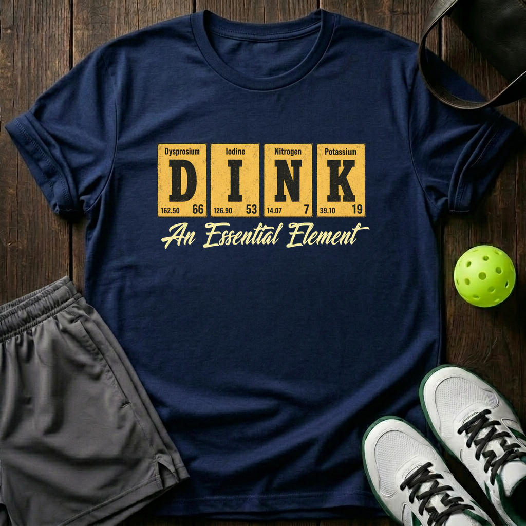 Dink Element T-Shirt — Navy