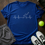Pickeball Line T-Shirt — Royal