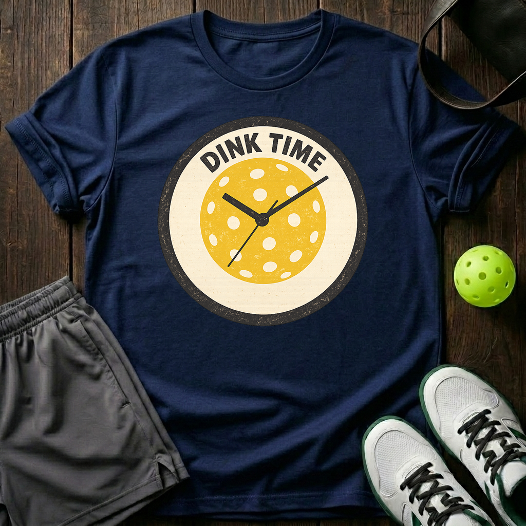 Dink Time T-Shirt — Navy
