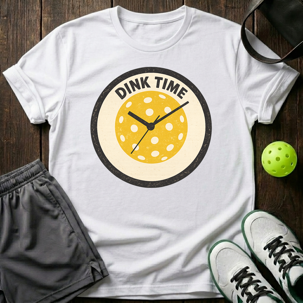 Dink Time T-Shirt — White