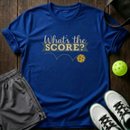 Whats The Score T-Shirt — Royal