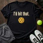 I D Hit That T-Shirt — Black