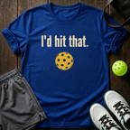 I D Hit That T-Shirt — Royal