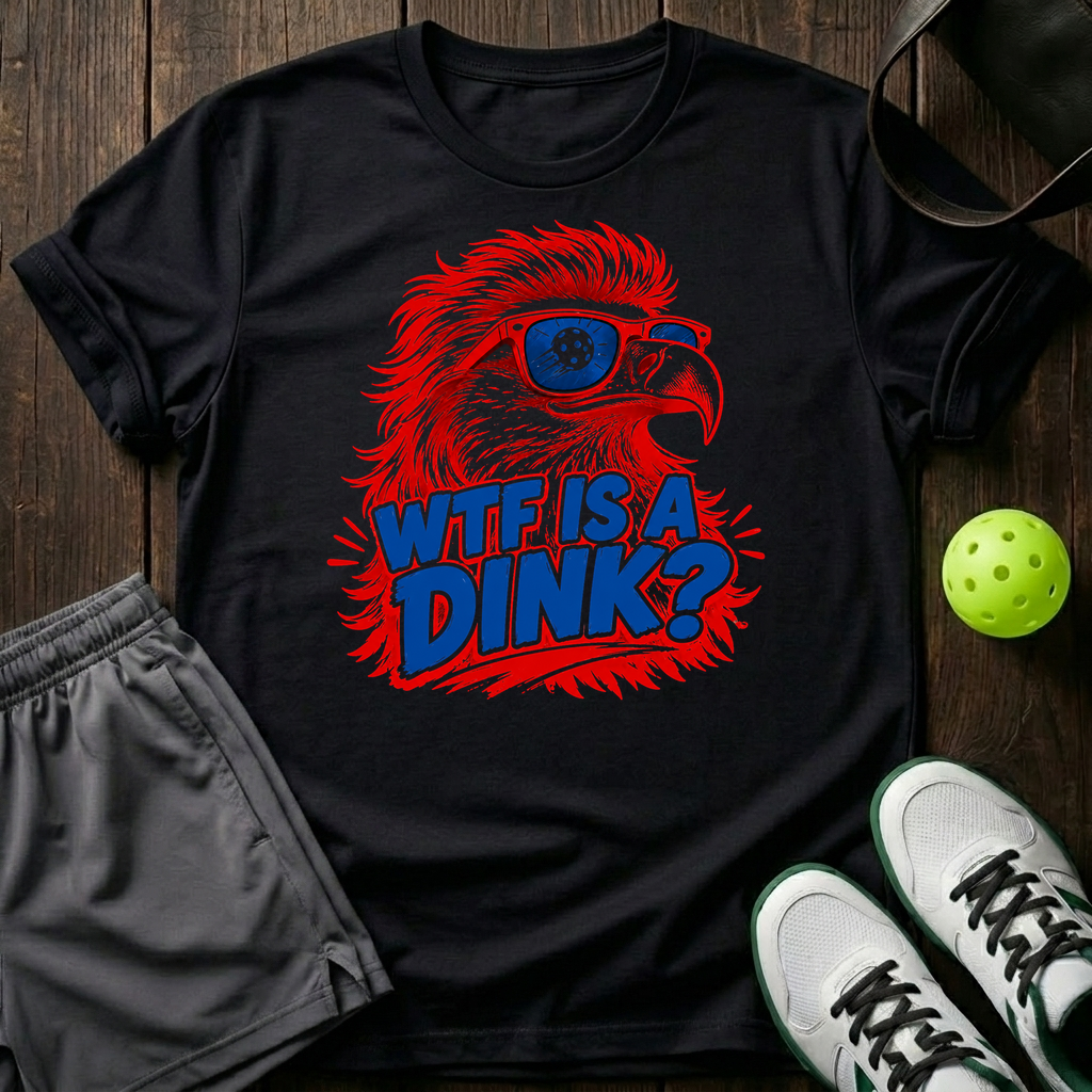 Wtf Is A Dink T-Shirt — Black