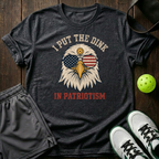 I Put The Dink In Patriotism T-Shirt — Dark Heather
