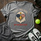I Put The Dink In Patriotism T-Shirt — Sport Grey