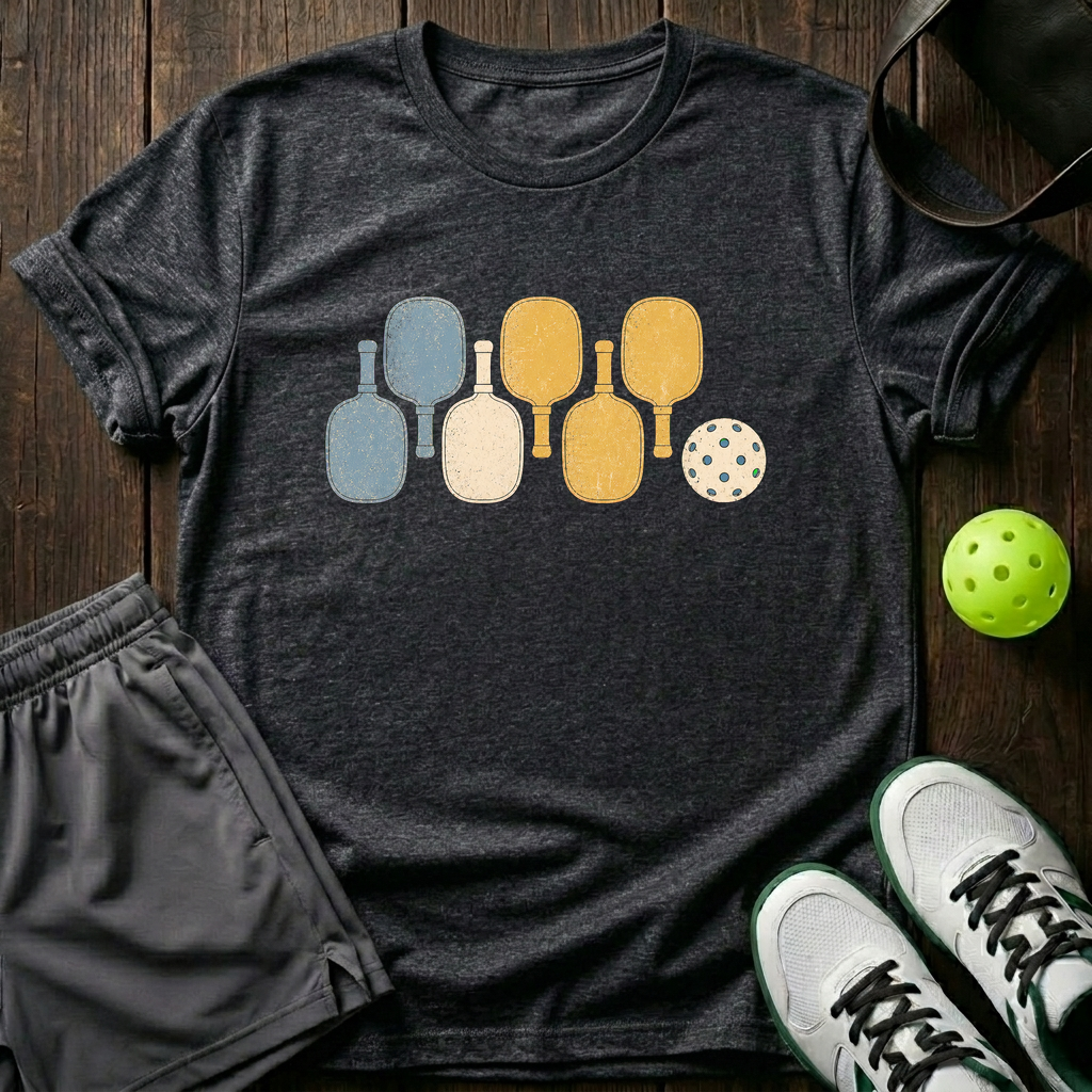 Paddle Lineup T-Shirt — Dark Heather