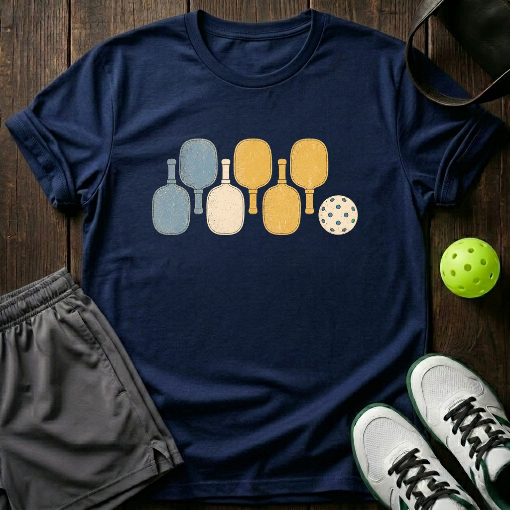 Paddle Lineup T-Shirt — Navy