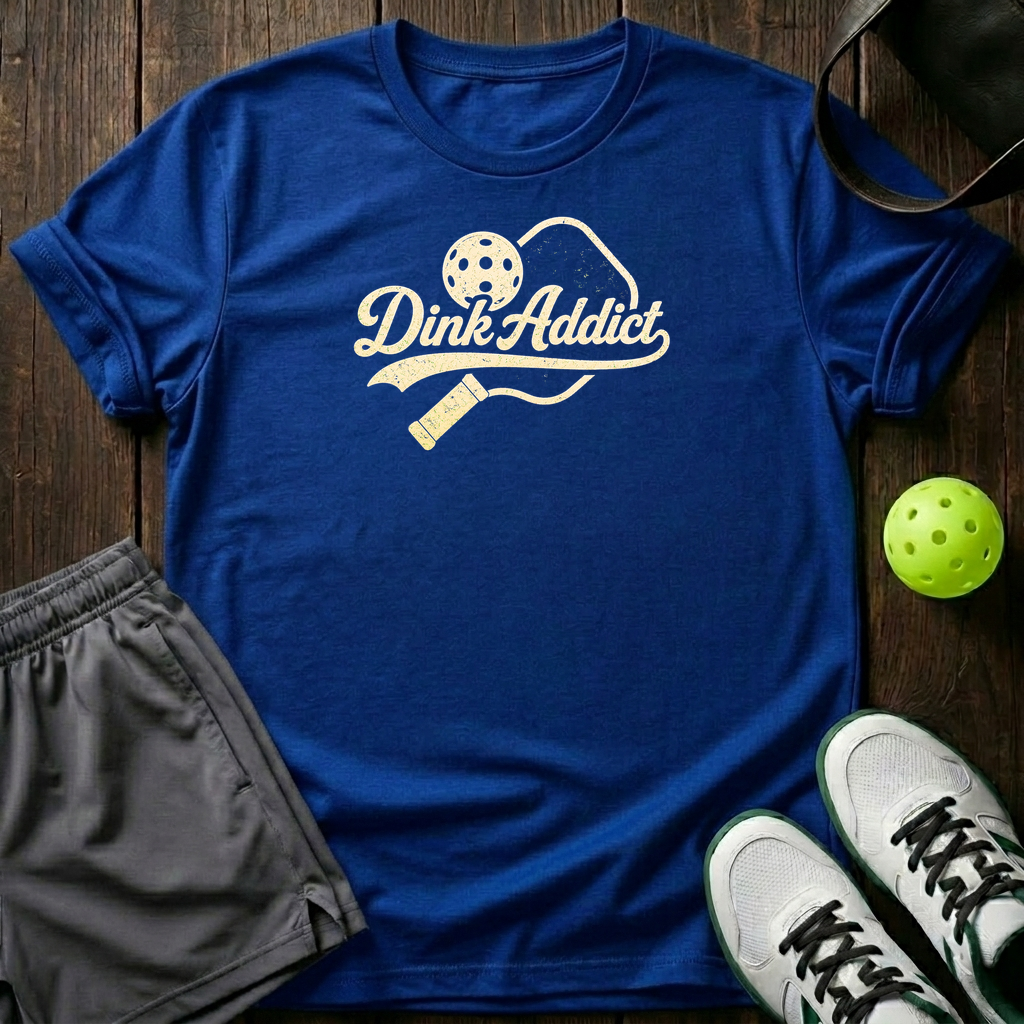 Dink Addict T-Shirt — Royal