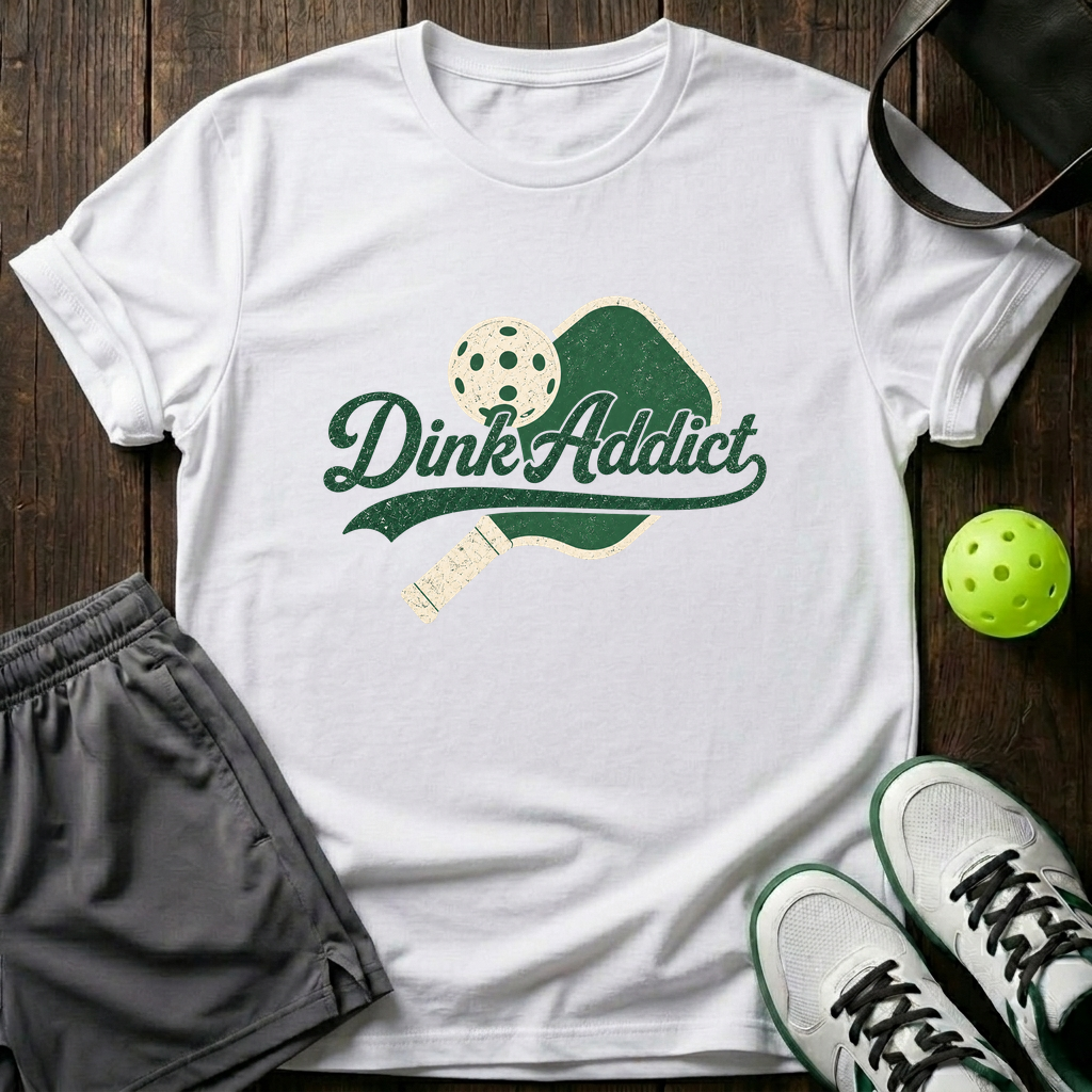 Dink Addict T-Shirt — White