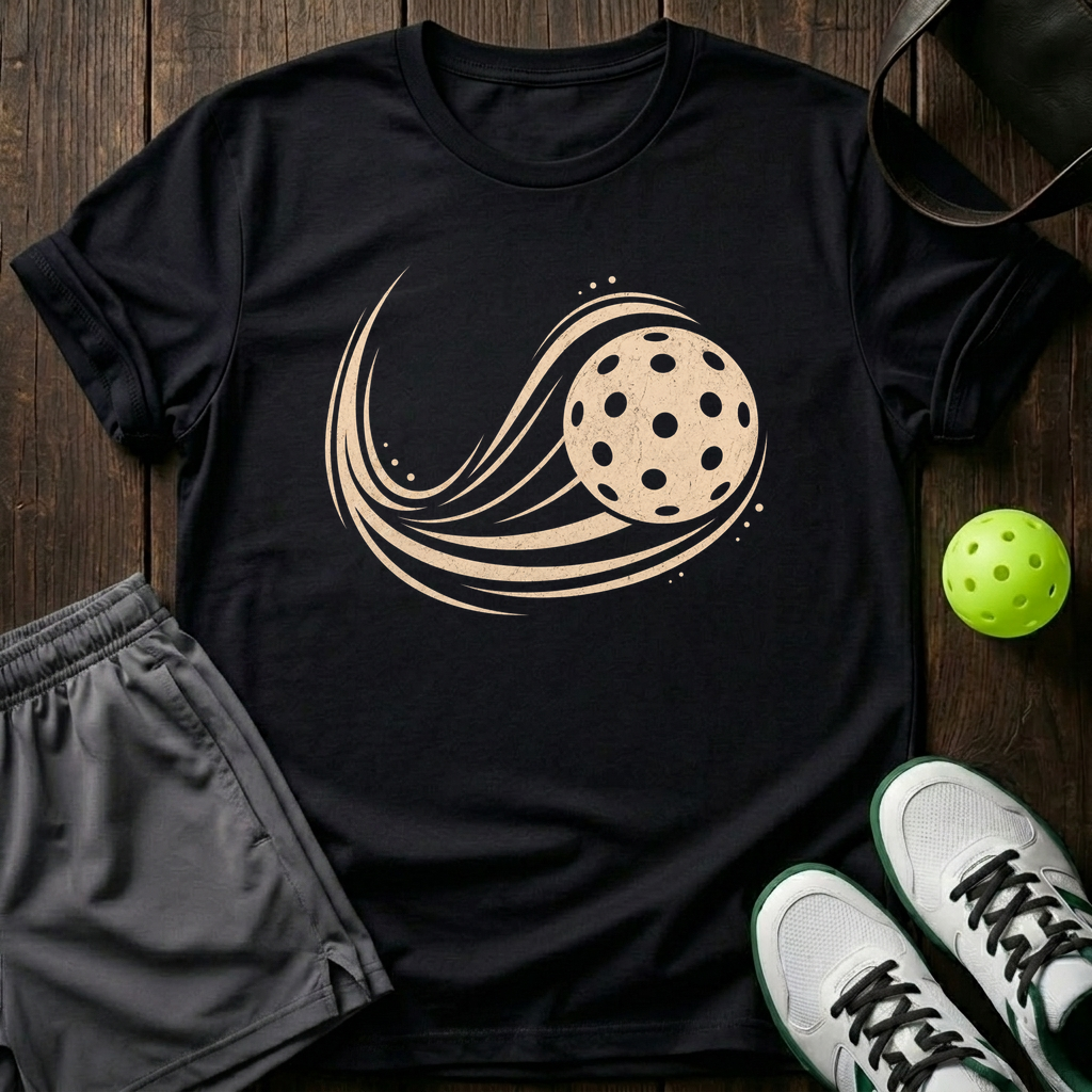 Paddle Spin T-Shirt — Black