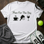 Plan For The Day T-Shirt — White