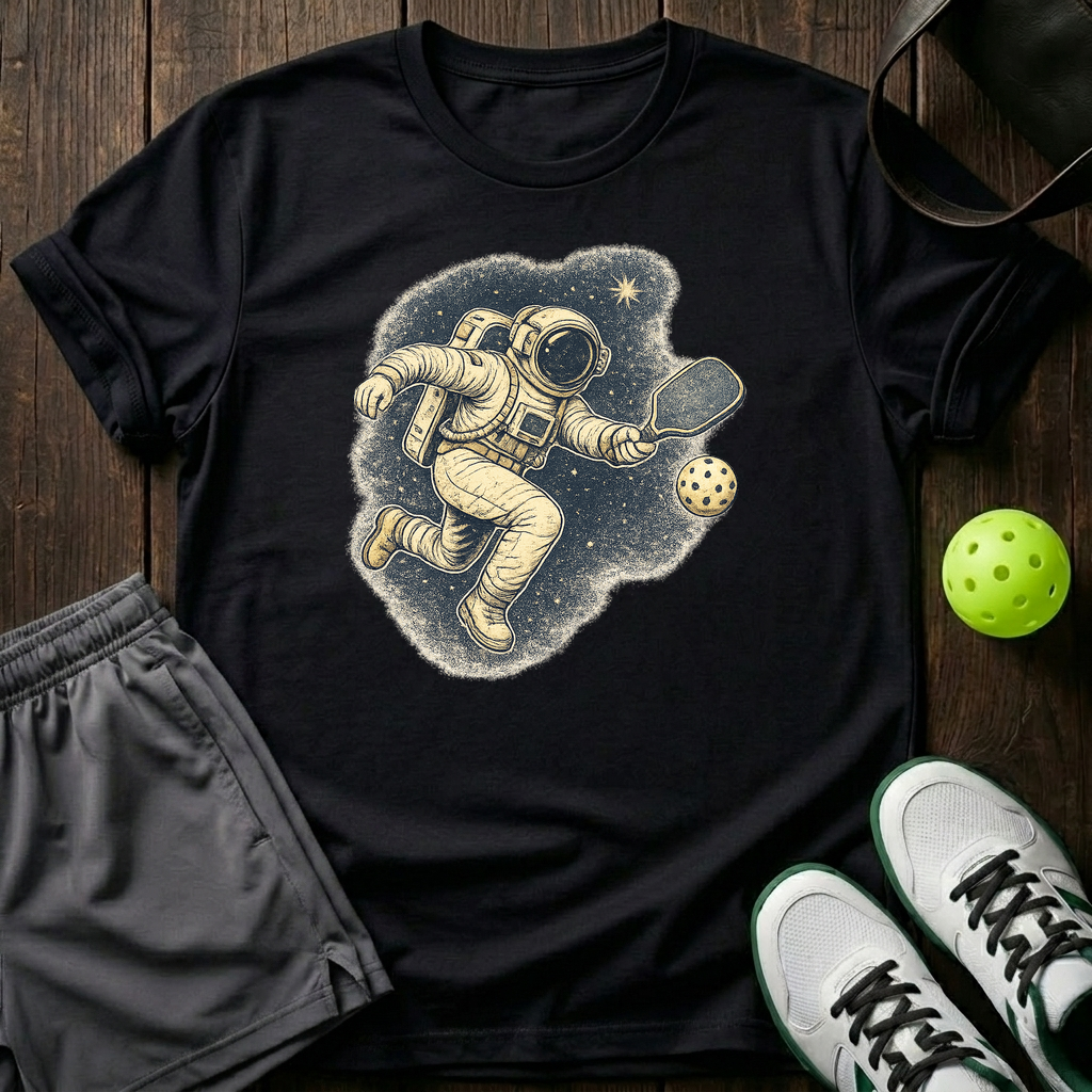 Astronaut Erne T-Shirt — Black