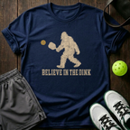 Believe In The Dink T-Shirt — Navy