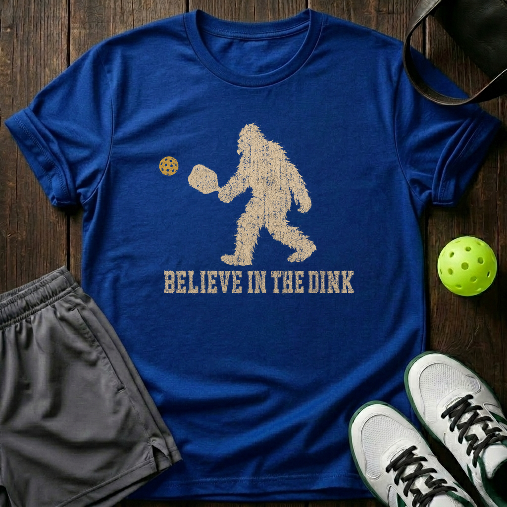 Believe In The Dink T-Shirt — Royal