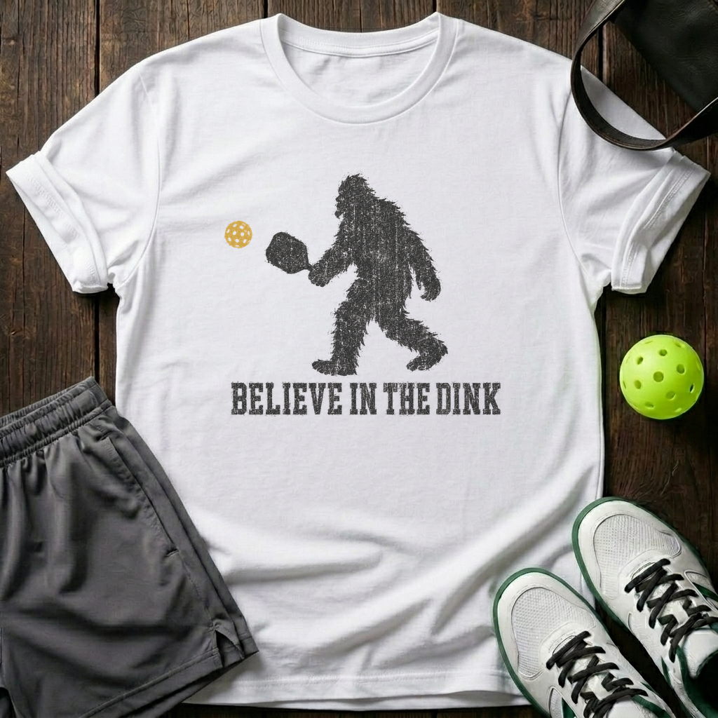 Believe In The Dink T-Shirt — White