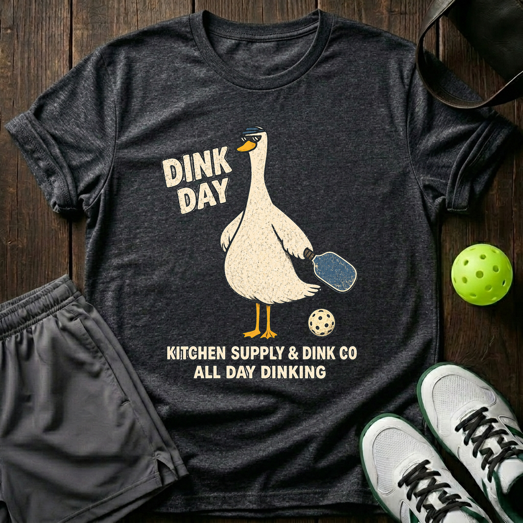 Dink Days T-Shirt — Dark Heather