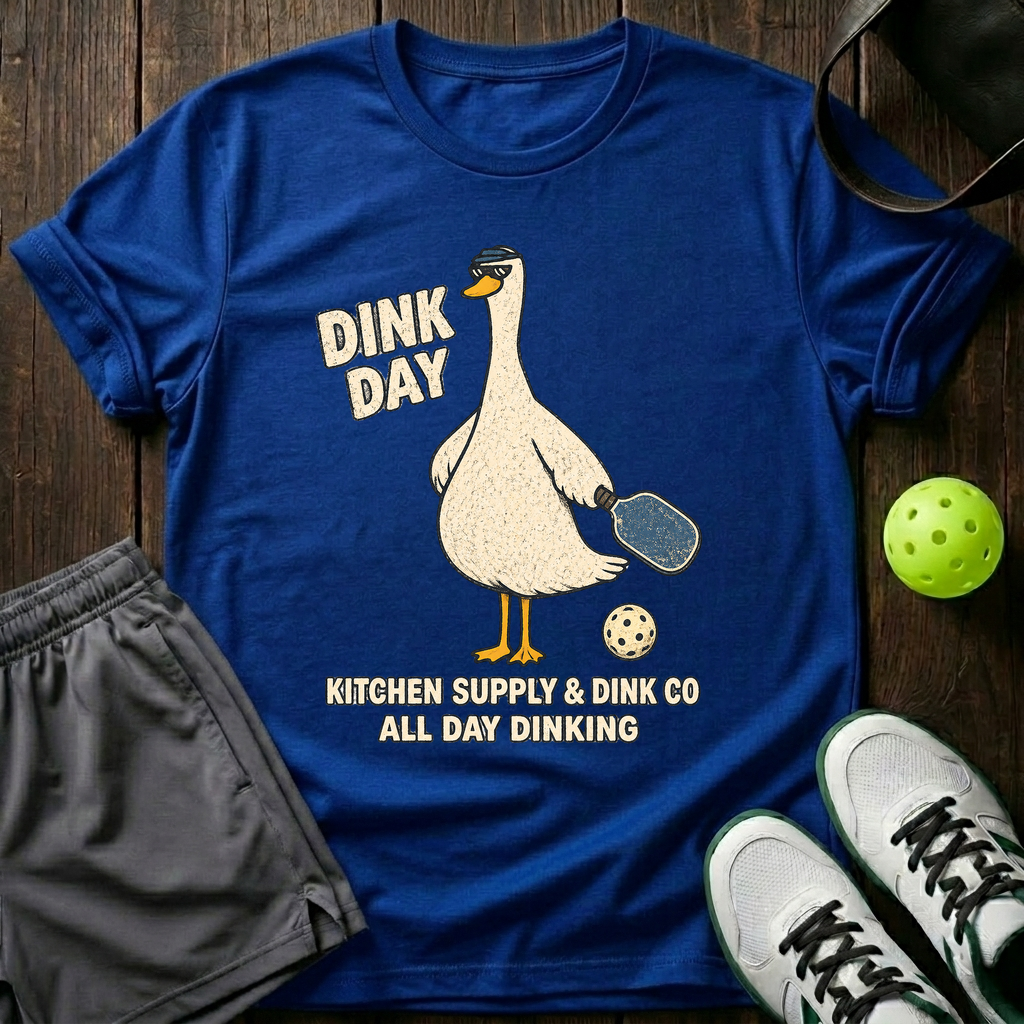 Dink Days T-Shirt — Royal