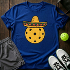 Sombrero Pickleball T-Shirt — Royal