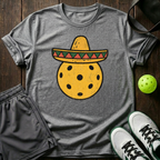 Sombrero Pickleball T-Shirt — Sport Grey