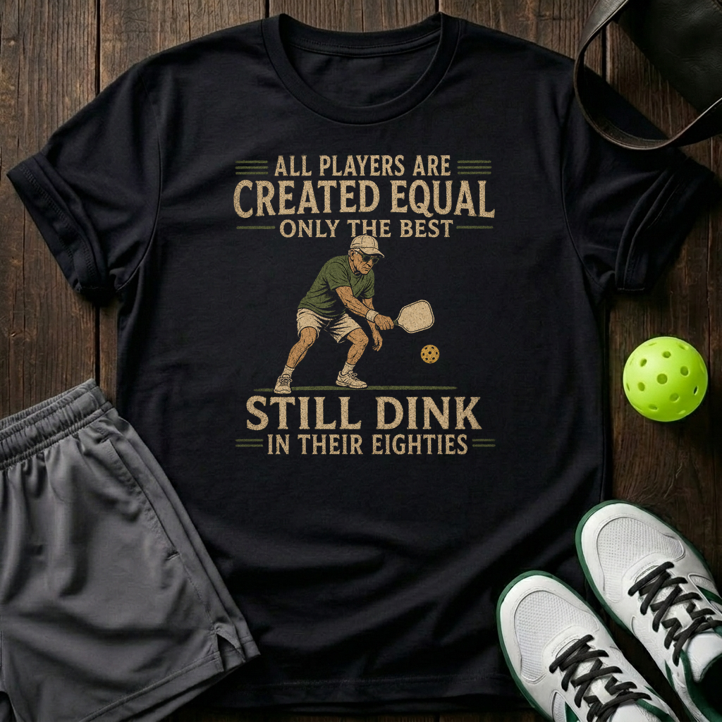 Still Dink Eighties T-Shirt — Black
