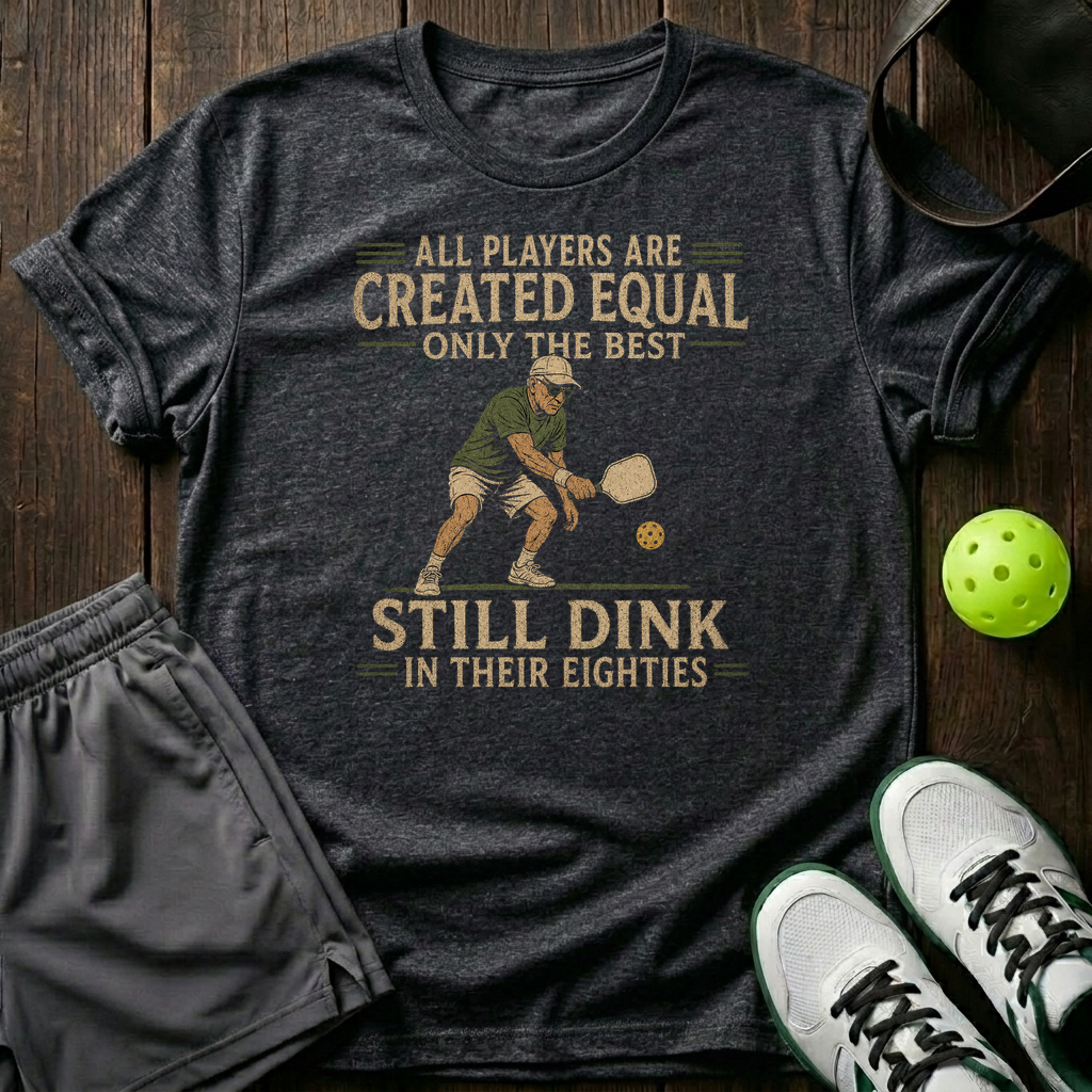 Still Dink Eighties T-Shirt — Dark Heather