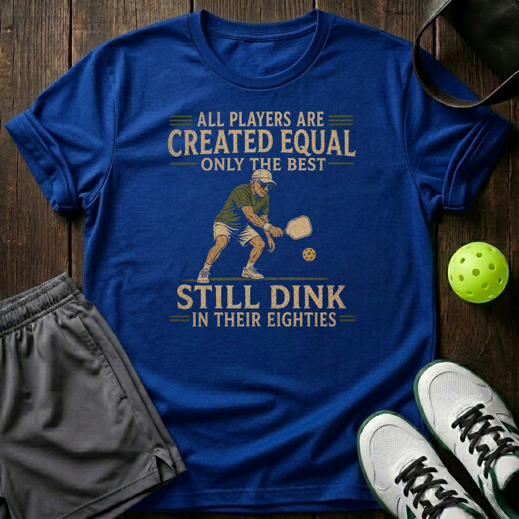 Still Dink Eighties T-Shirt — Royal