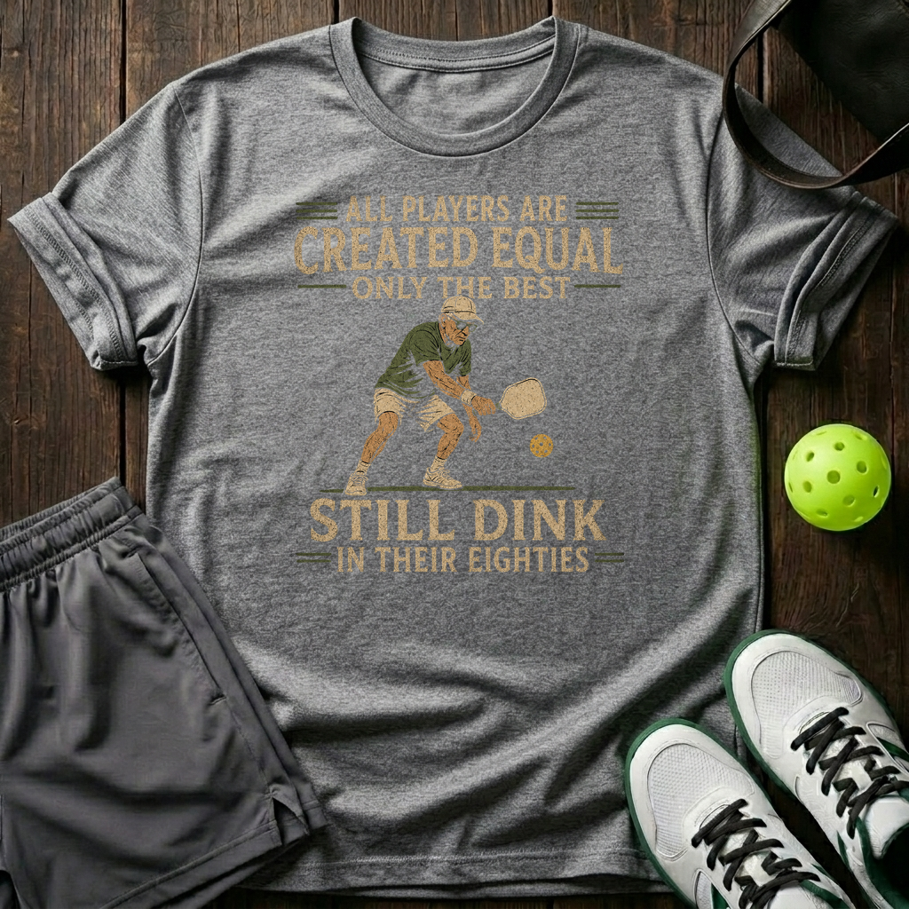 Still Dink Eighties T-Shirt — Sport Grey