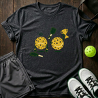 Pickleball Rivalry T-Shirt — Dark Heather