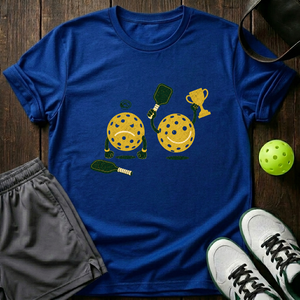 Pickleball Rivalry T-Shirt — Royal