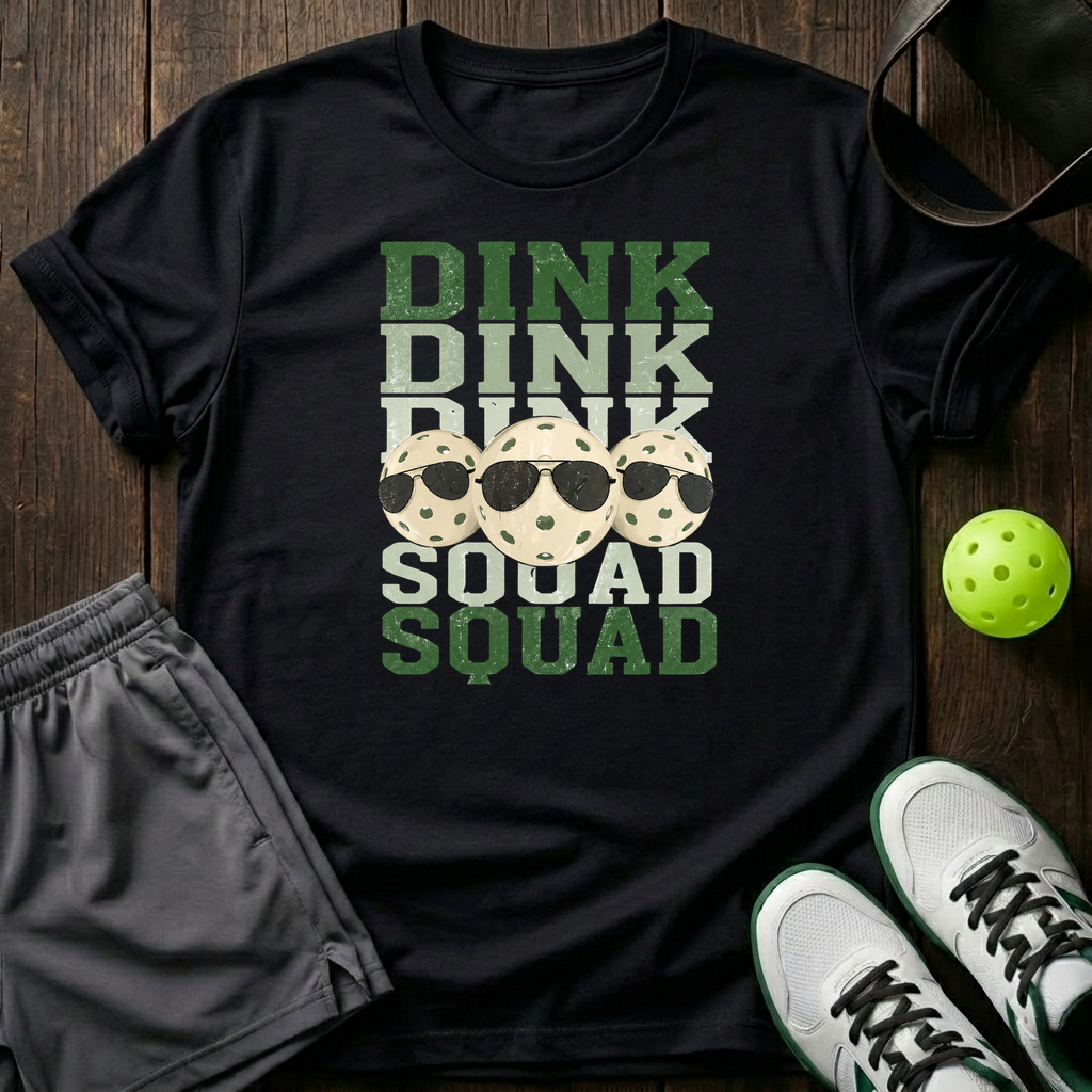 Dink Squad T-Shirt — Black