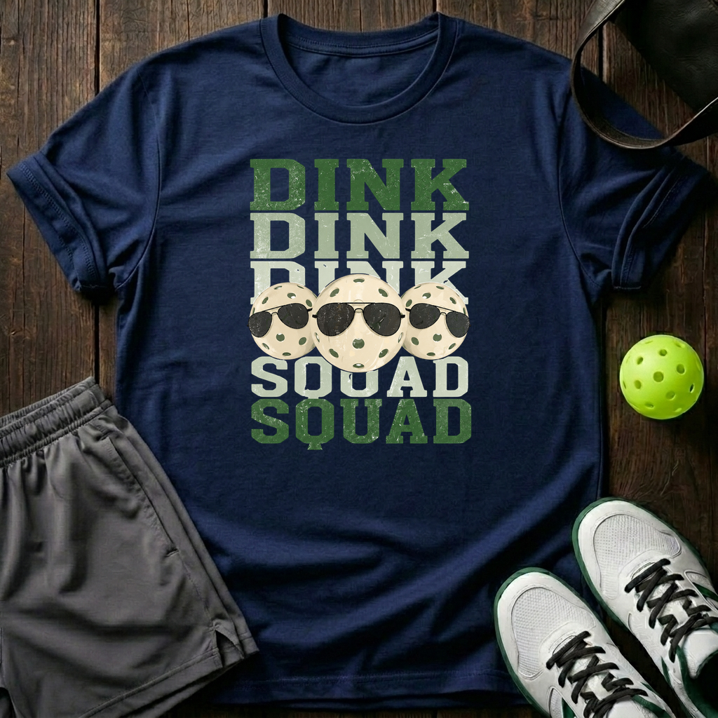 Dink Squad T-Shirt — Navy