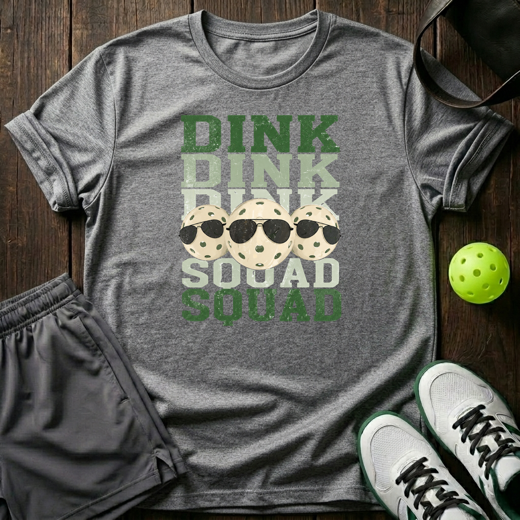 Dink Squad T-Shirt — Sport Grey
