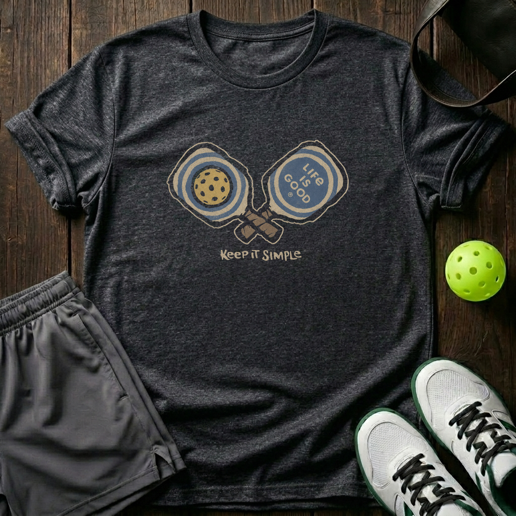 Keep It Simple T-Shirt — Dark Heather