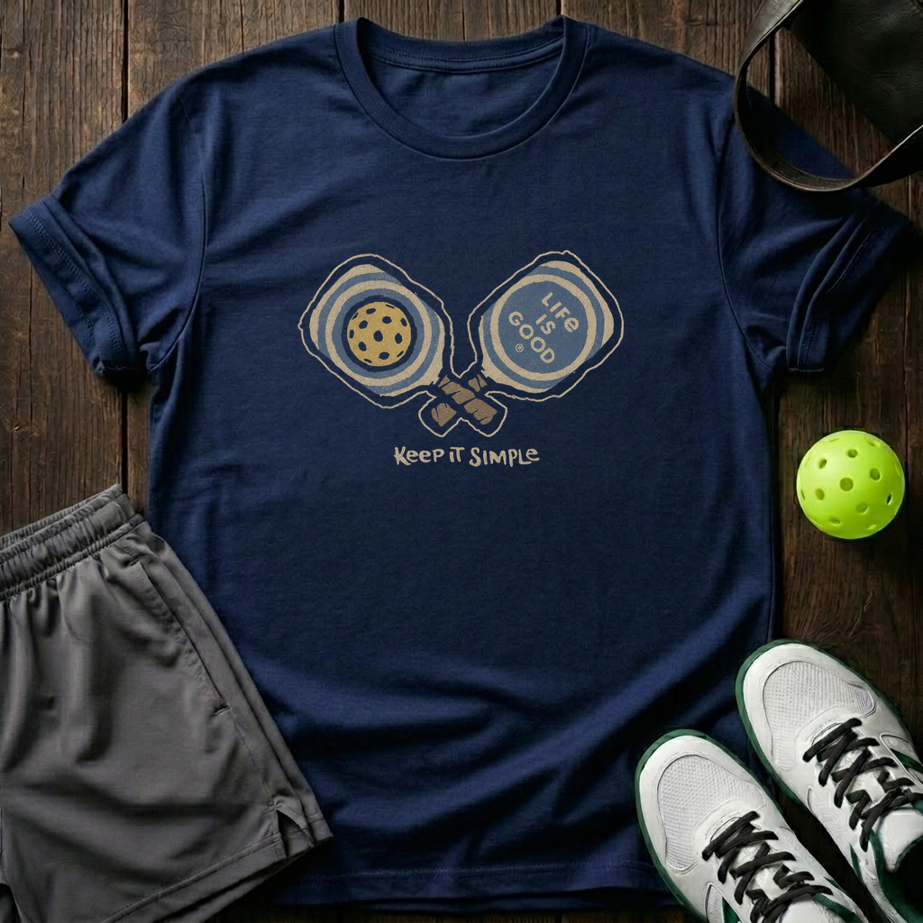 Keep It Simple T-Shirt — Navy