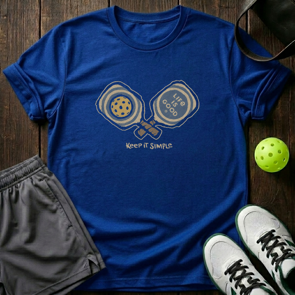 Keep It Simple T-Shirt — Royal