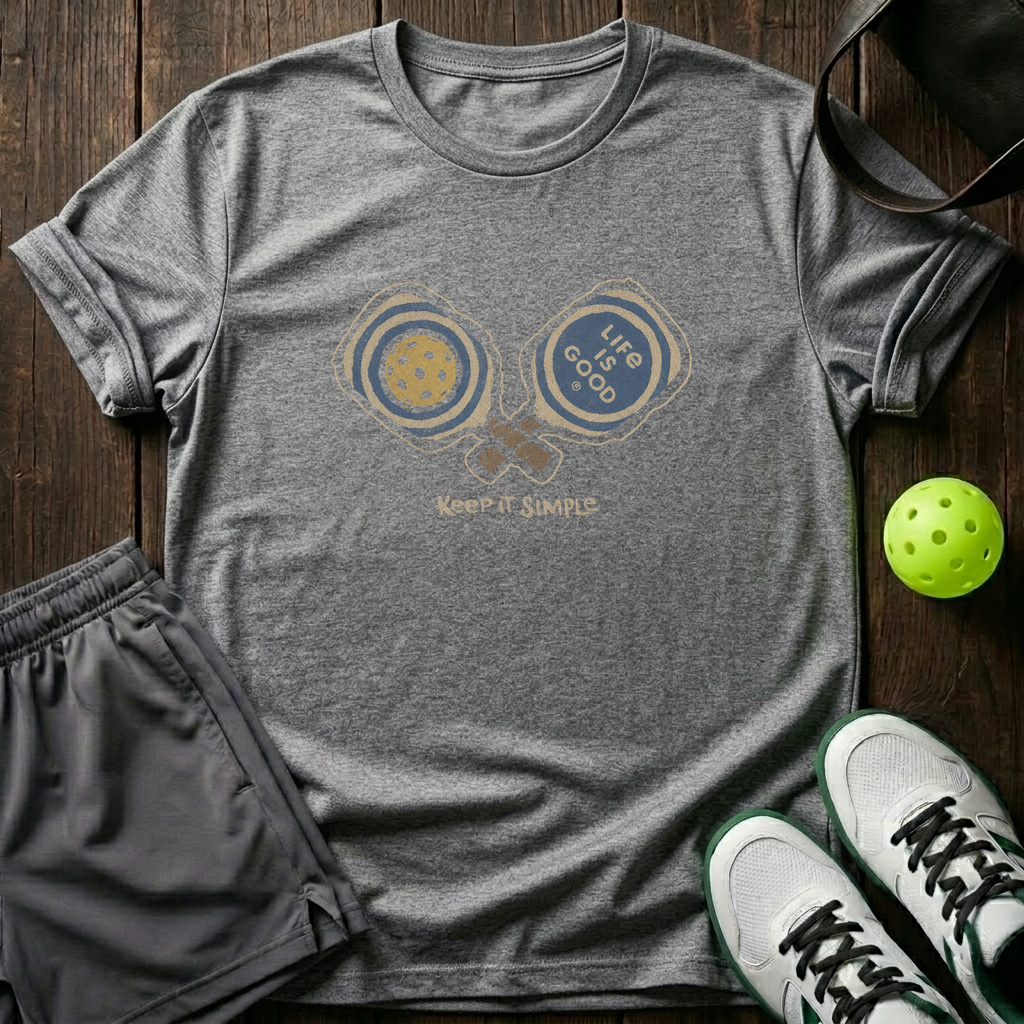 Keep It Simple T-Shirt — Sport Grey