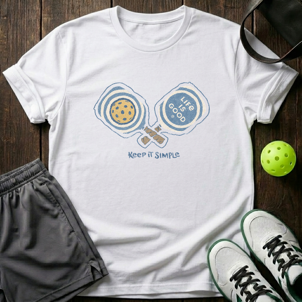 Keep It Simple T-Shirt — White