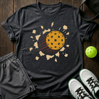 Pickleball Breaks T-Shirt — Dark Heather