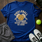 Pickleball Retirement Never Looked So Good T-Shirt — Royal