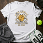 Pickleball Retirement Never Looked So Good T-Shirt — White