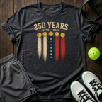 250 Years 1776 2026 T-Shirt — Dark Heather