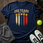 250 Years 1776 2026 T-Shirt — Navy