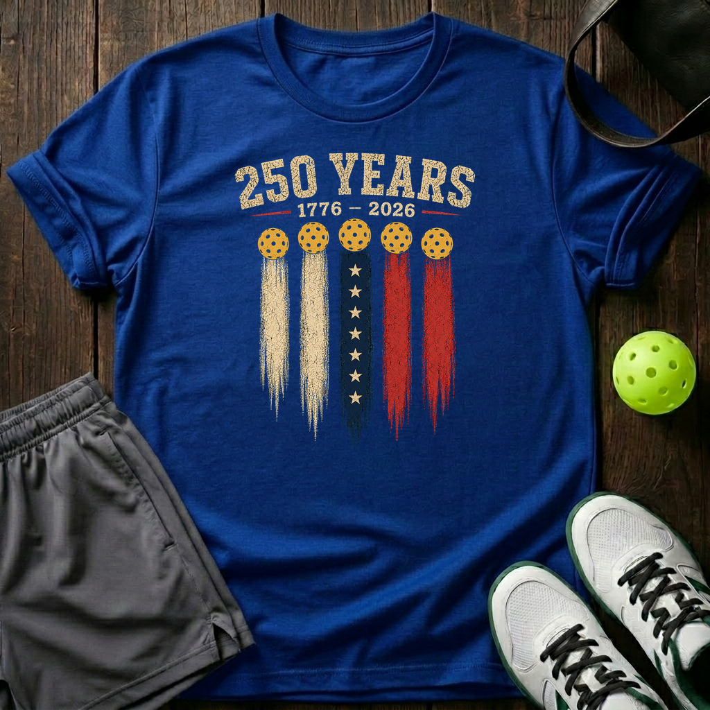 250 Years 1776 2026 T-Shirt — Royal