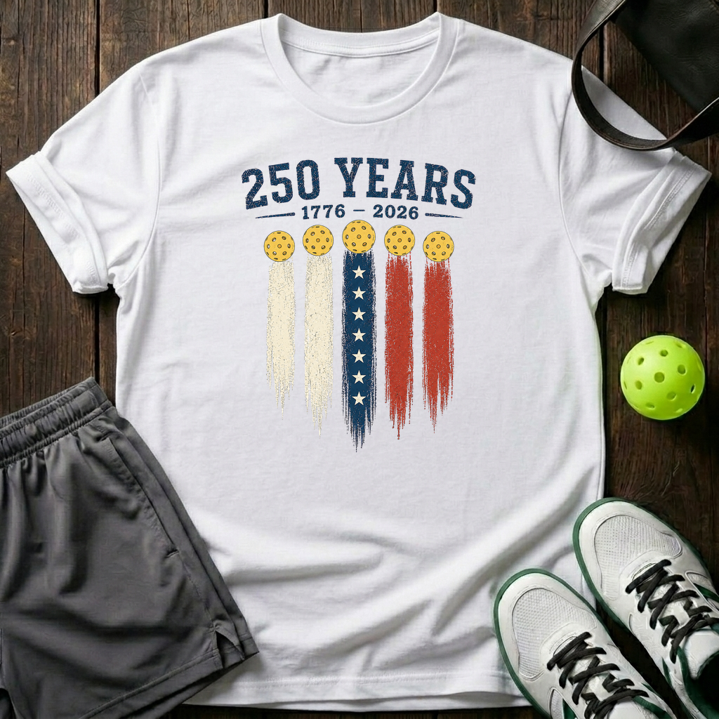 250 Years 1776 2026 T-Shirt — White