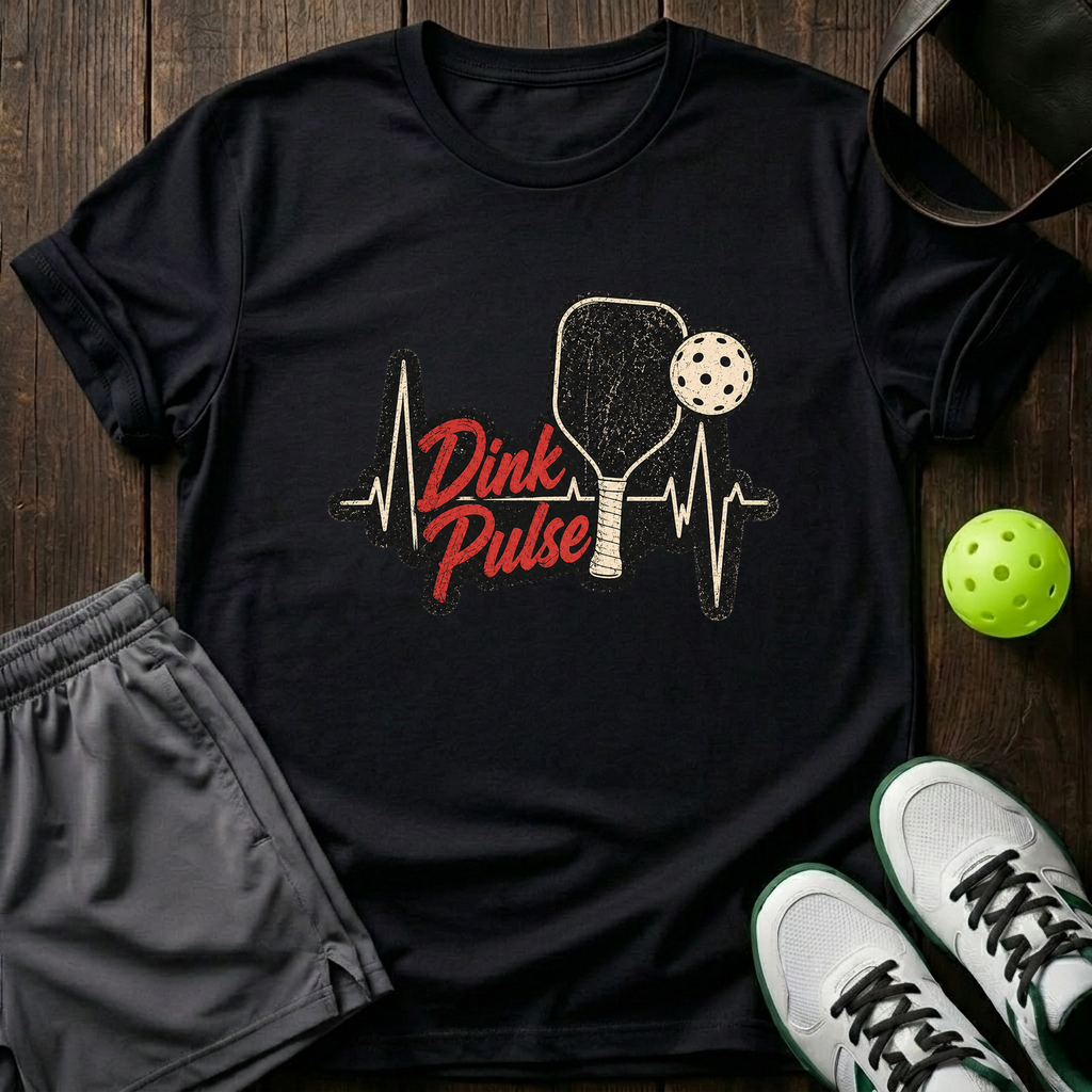 Dink Pulse T-Shirt — Black