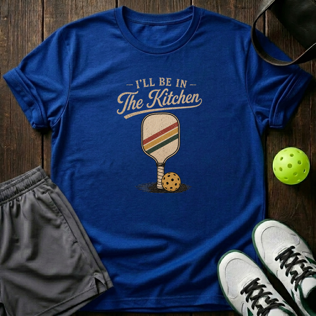 I Ll Be In The Kitchen T-Shirt — Royal
