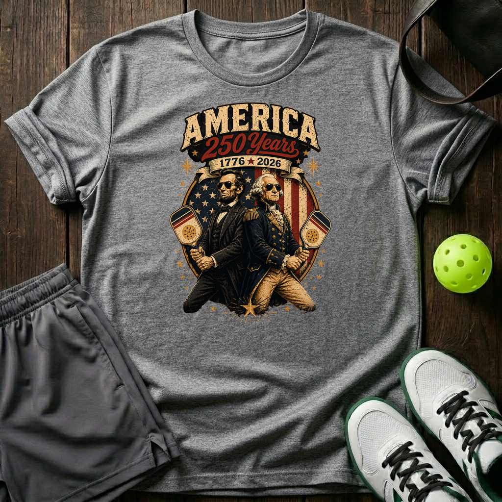 America 250 Years 1776 2026 T-Shirt — Sport Grey